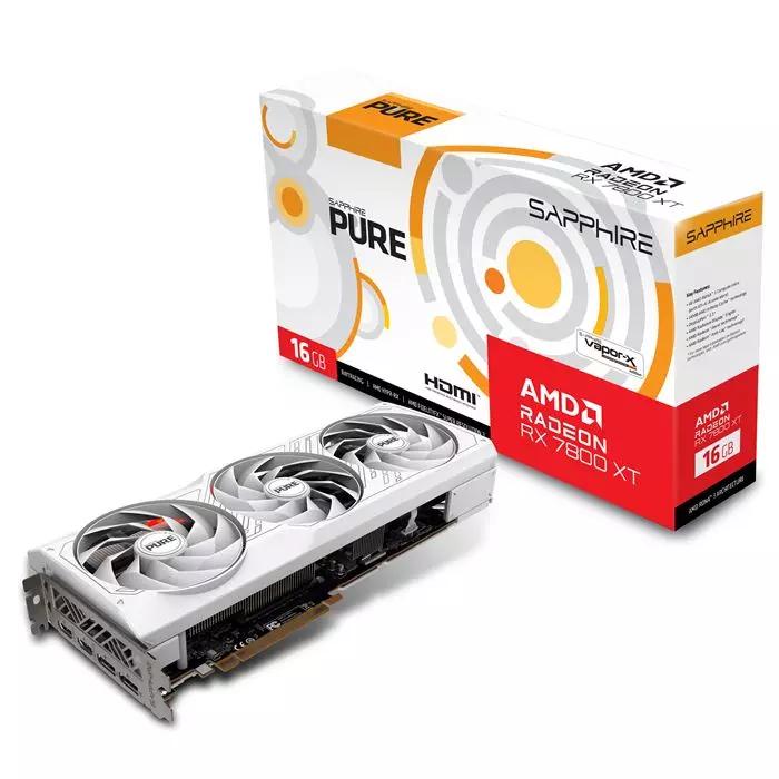 کارت گرافیک سافایر مدل PURE AMD Radeon RX 7800 XT 16GB-0