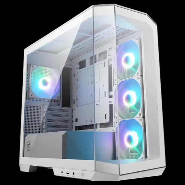 کیس گیمینگ ام اس ای مدل MAG PANO M100R PZ WHITE