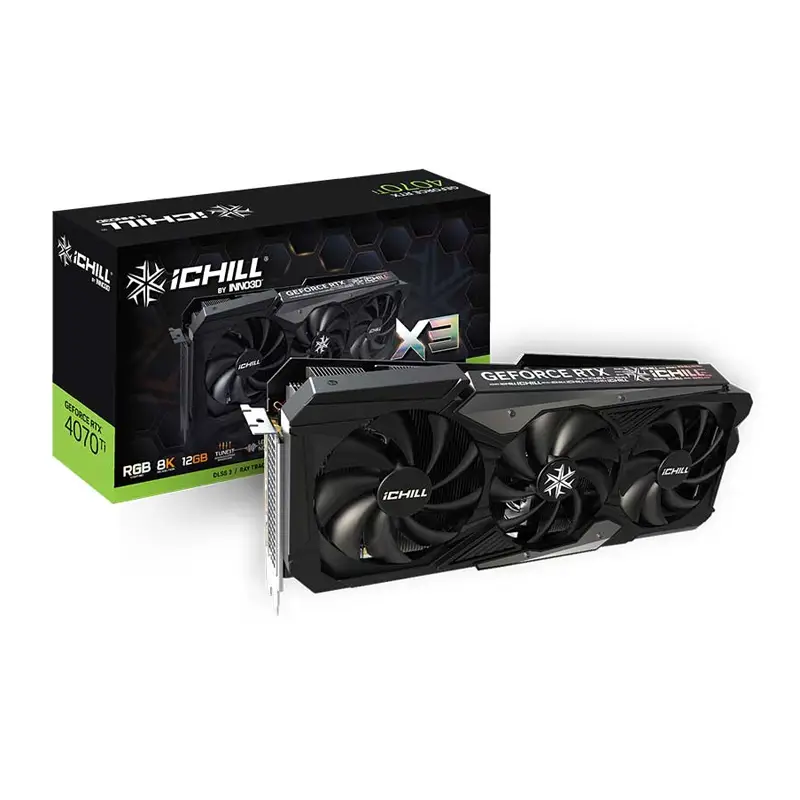 کارت گرافیک اینو تری دی مدل RTX 4070 Ti ICHILL X3 12GB-0