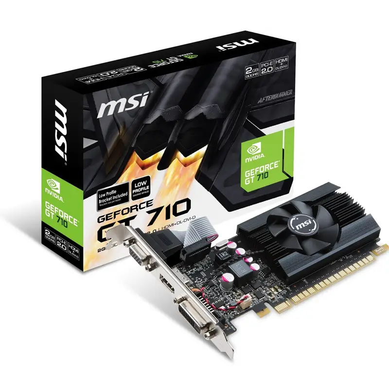 کارت گرافیک ام اس آی مدل GT 710 LP 2GB GDDR5-0