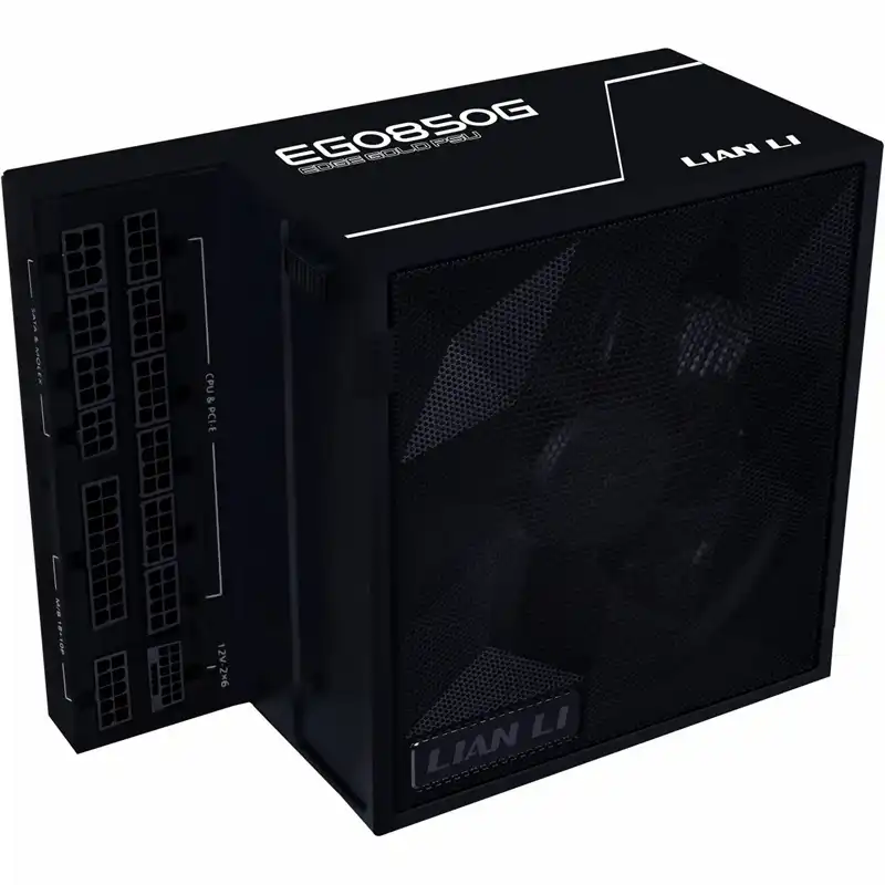 پاور 850 وات لیان لی EDGE GOLD 850 UK Black Full Modular-2
