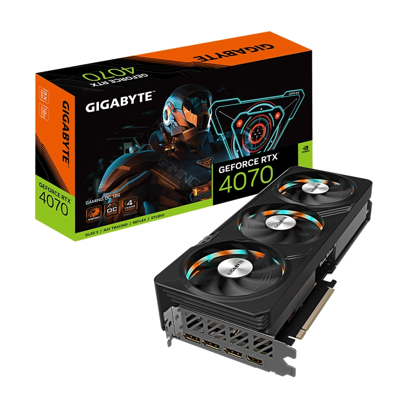 کارت گرافیک گیگابایت مدل RTX 4070 GAMING 12GB OC-0