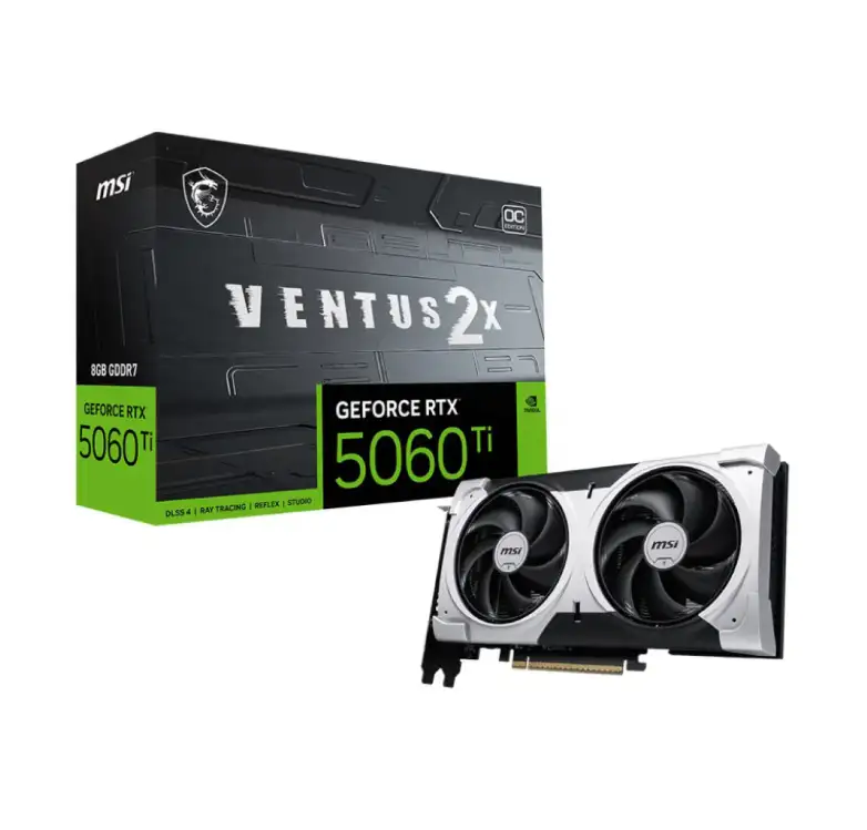 کارت گرافیک ام اس آی مدل RTX 5060 TI VENTUS 2X OC PLUS 8GB-0