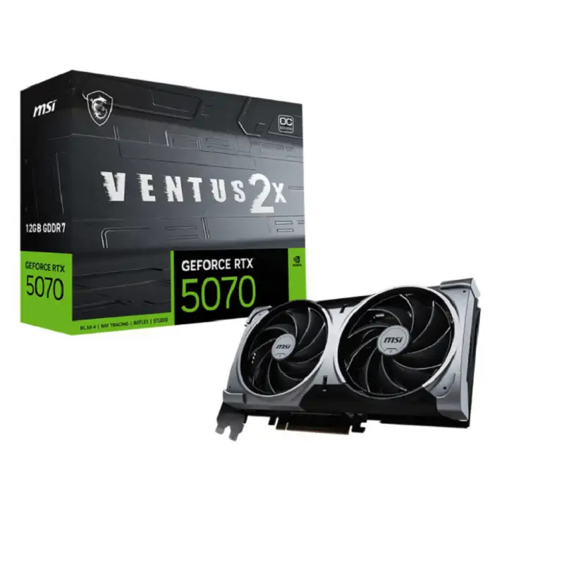 کارت گرافیک ام اس آی مدل RTX 5070 VENTUS 2X OC 12GB