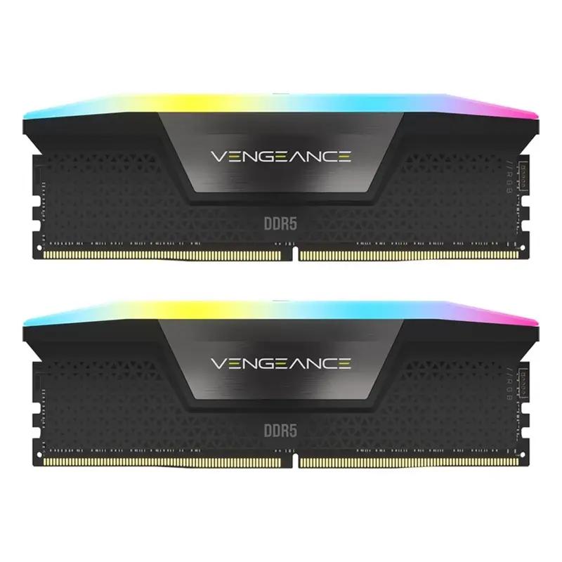 رم کورسیر مدل Vengeance RGB DDR5 64GB 32GBx2 6000MHz CL40-0