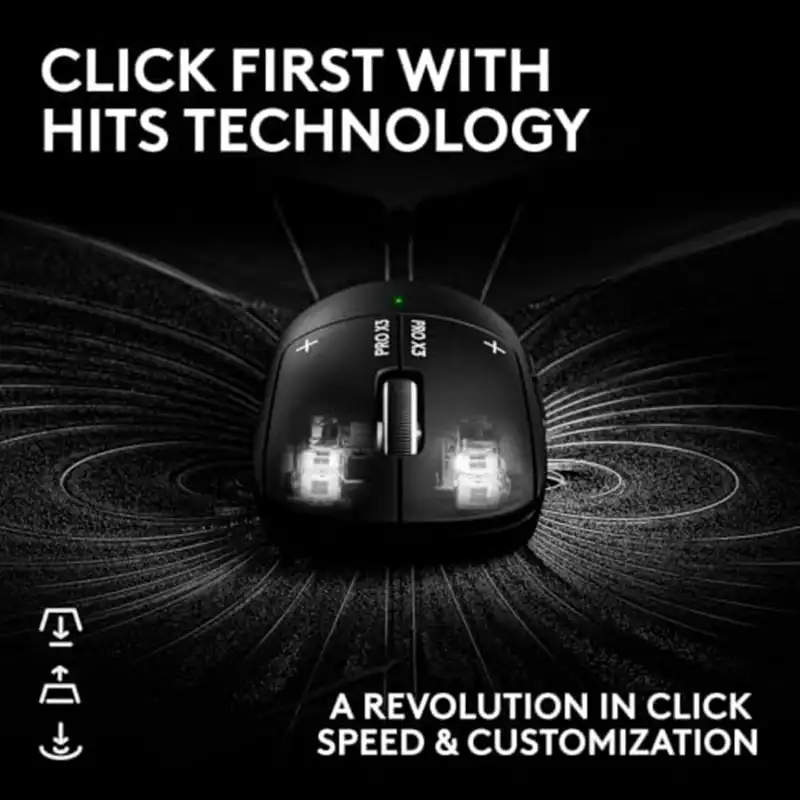 موس گیمینگ لاجیتک مدل Logitech G PRO X3 SUPERSTRIKE - Black-2