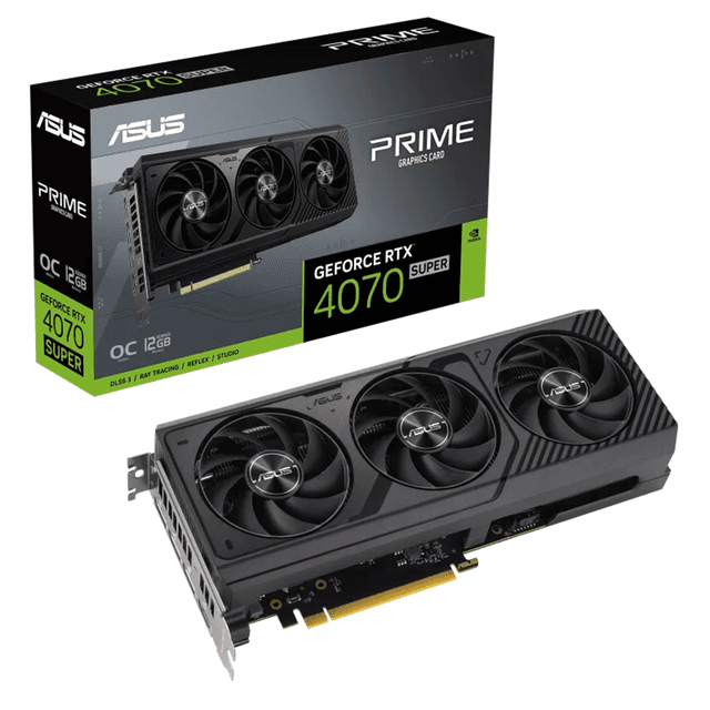 کارت گرافیک ایسوس مدل PRIME RTX 4070 SUPER 12GB OC