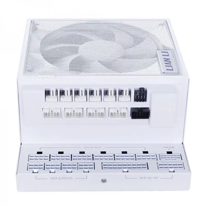پاور 1000 وات لیان لی مدل EDGE GOLD 1000 UK White Full Modular-3