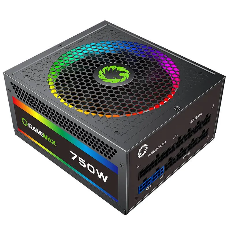 پاور گیم مکس مدل RGB 750W Gold-0