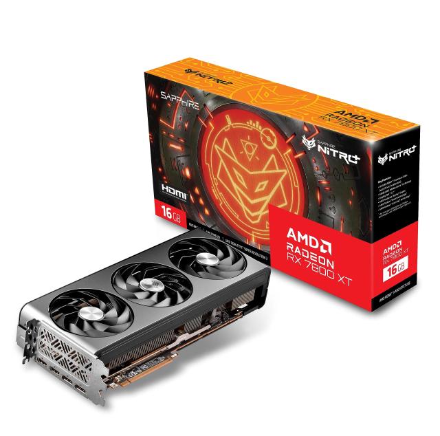 کارت گرافیک سافایر مدل NITRO+ RX 7800 XT 16GB