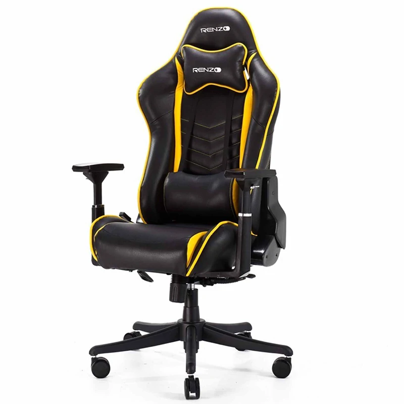 صندلی گیمینگ رنزو مدل Yellow-1