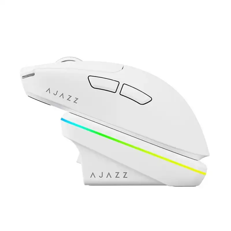 موس گیمینگ ایجز مدلAJAZZ AJ200P NL AI MC Tri-Mode WhiteموسAJAZZ AJ200P NL AI MC Tri-Mode White-2