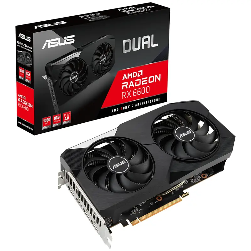 کارت گرافیک ایسوس مدل Dual RX 6600 8GB-0