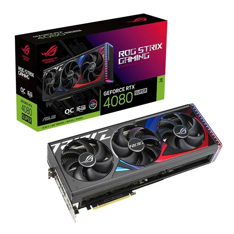 کارت گرافیک ایسوس مدل ROG Strix RTX 4080 SUPER 16GB OC-0