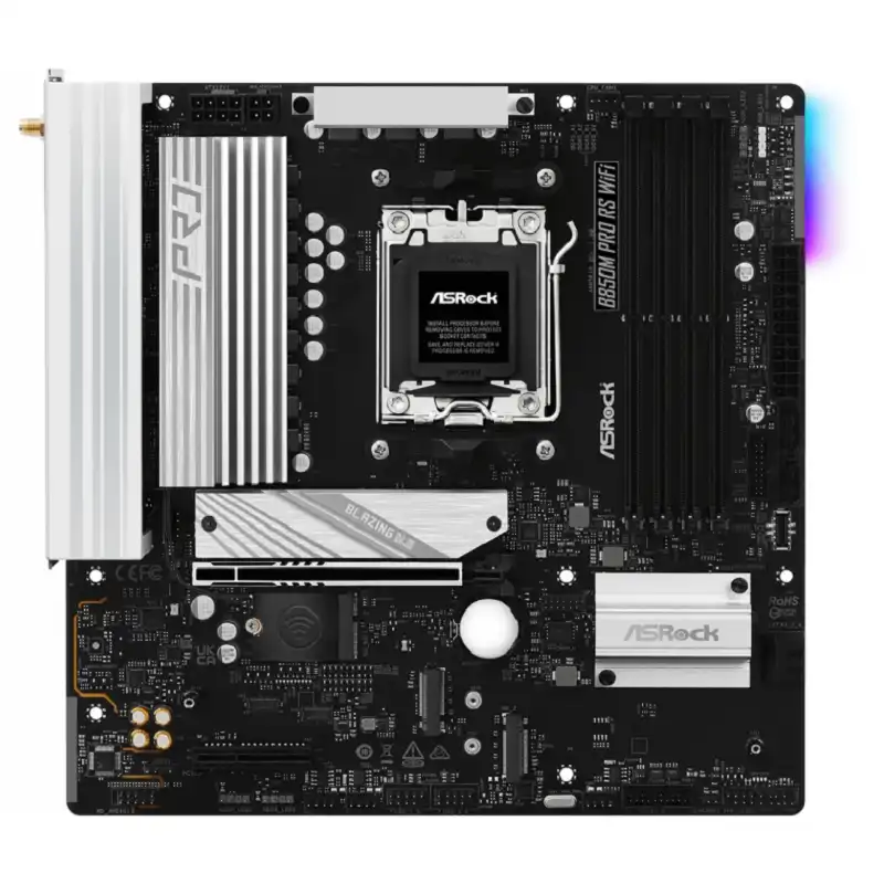مادربرد ازراک مدل B850M Pro RS WiFi-0
