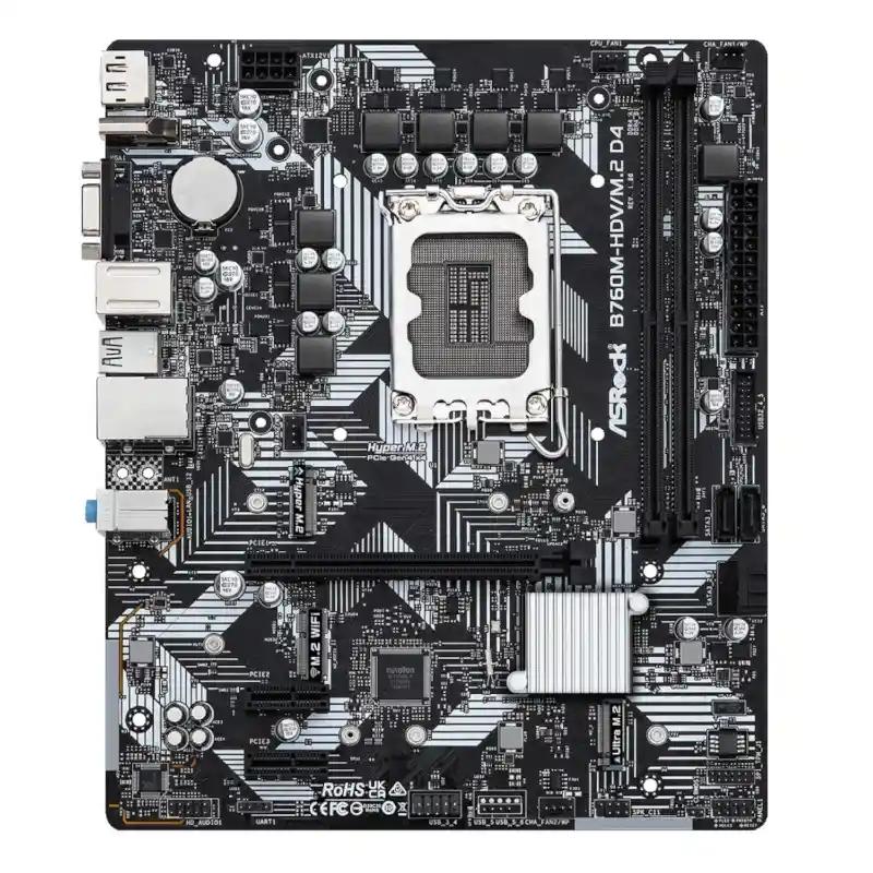 مادربرد ازراک مدل B760M-HDV/M.2 D4-0