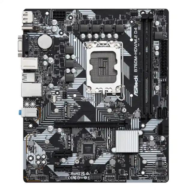مادربرد ازراک مدل B760M-HDV/M.2 D4