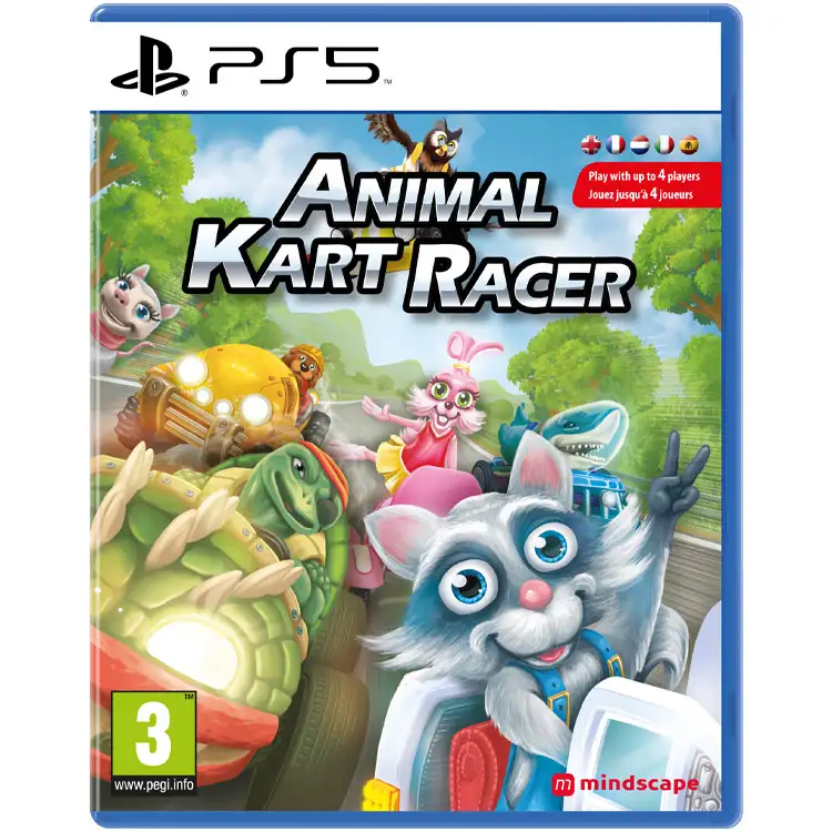 دیسک بازی Ps5 Animal Kart Racer