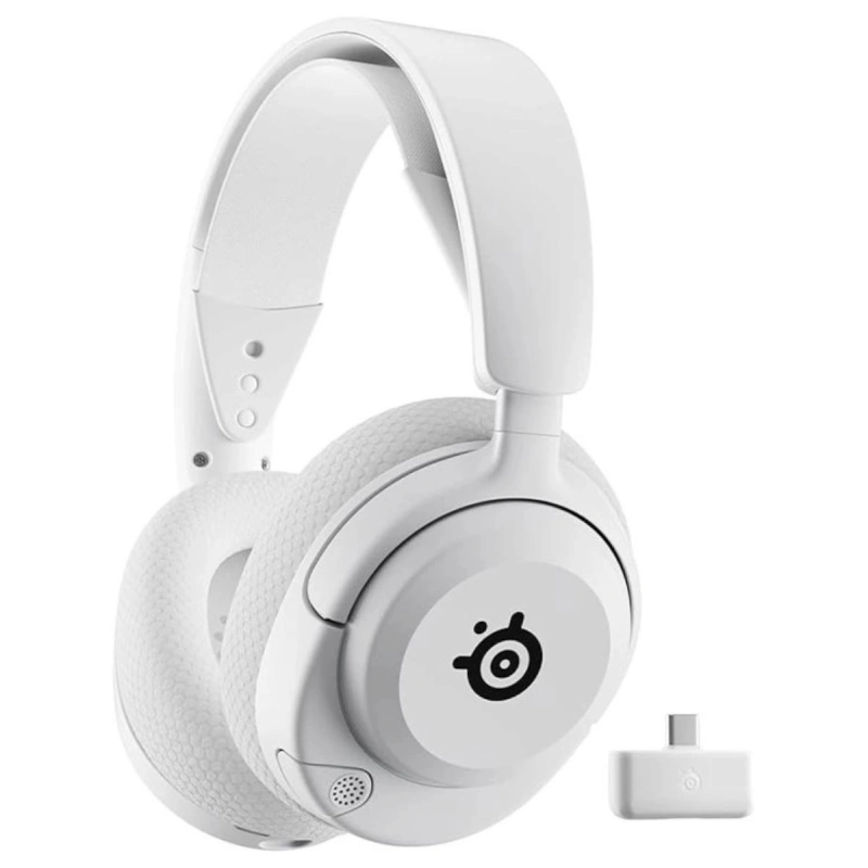 هدست گیمینگ استیل سریز مدل Arctis Nova 5 White-1