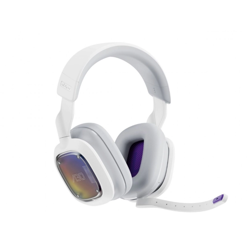 هدست گیمینگ لاجیتک مدل Astro A30 White Purple