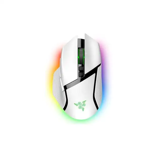 موس گیمینگ ریزر مدل BASILISK V3 PRO 35K WHITE
