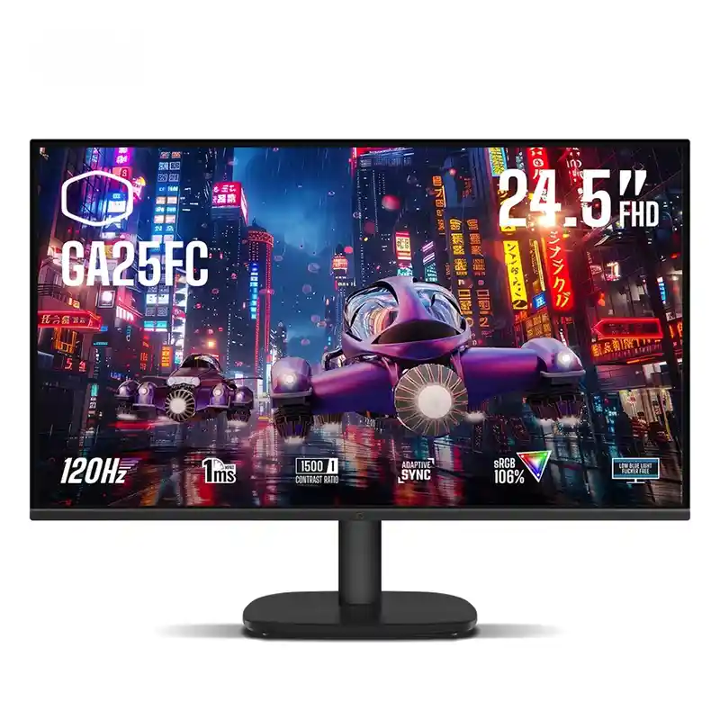 مانیتور گیمینگ کولرمستر مدل GA25FC