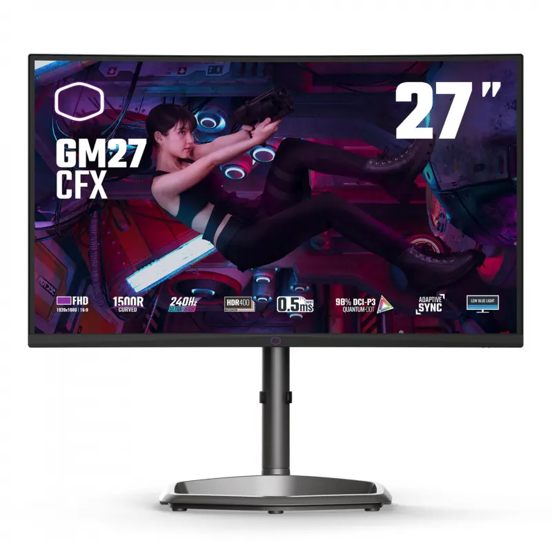 مانیتور گیمینگ کولرمستر مدل GM27-CFX