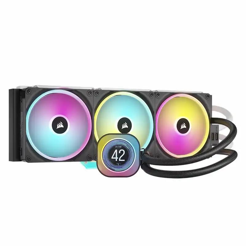 خنک کننده پردازنده کورسیر مدل iCUE H170i LINK LCD Black