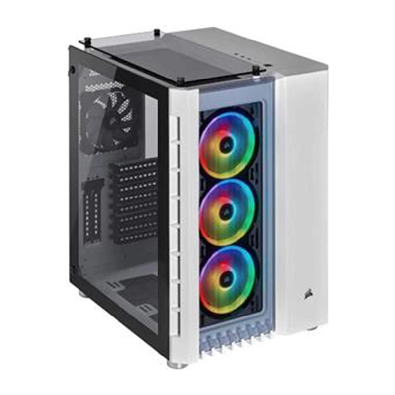 کیس گیمینگ کورسیر مدل Crystal Series 680X RGB White-0