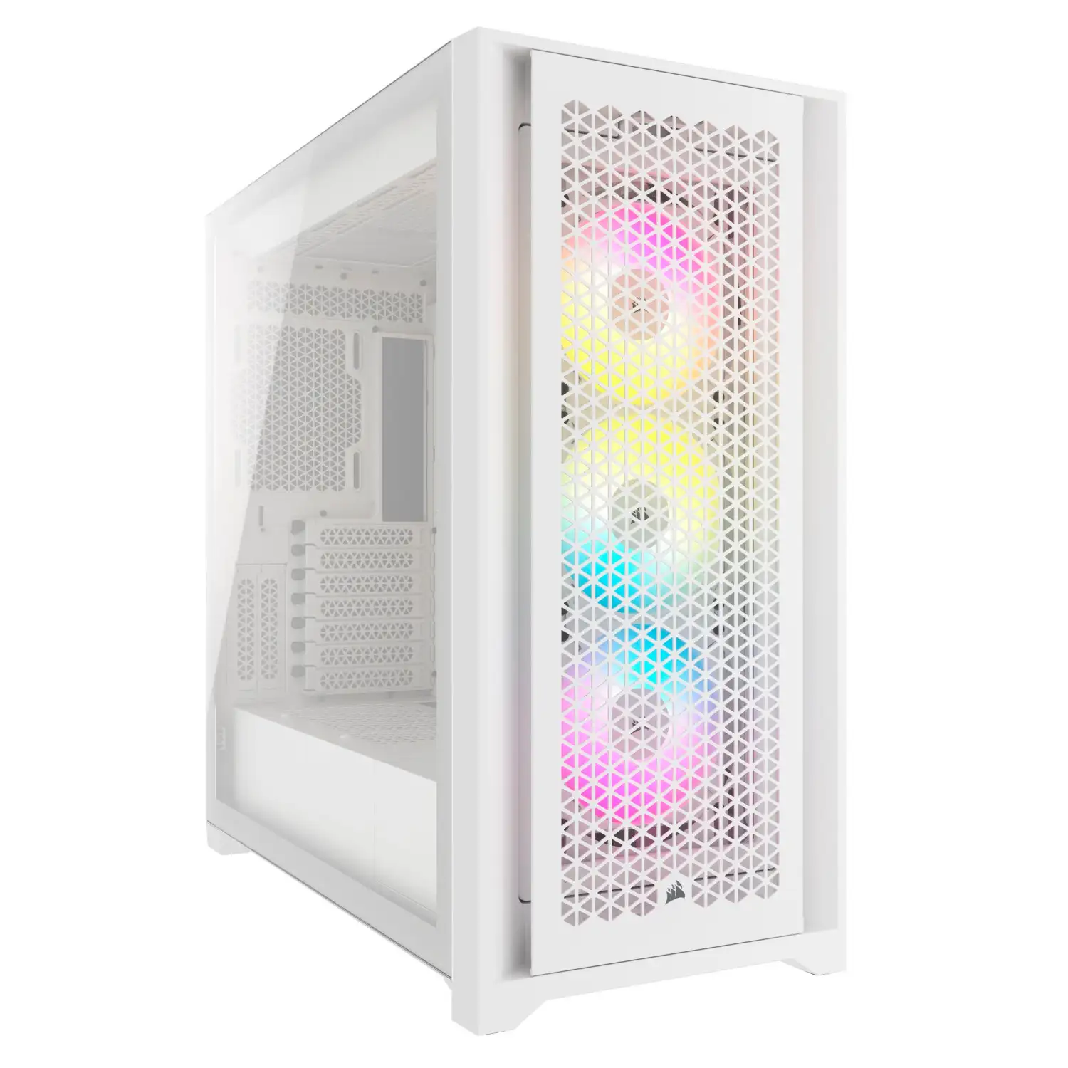 کیس کورسیر مدل iCUE 5000D RGB AIRFLOW WHITE