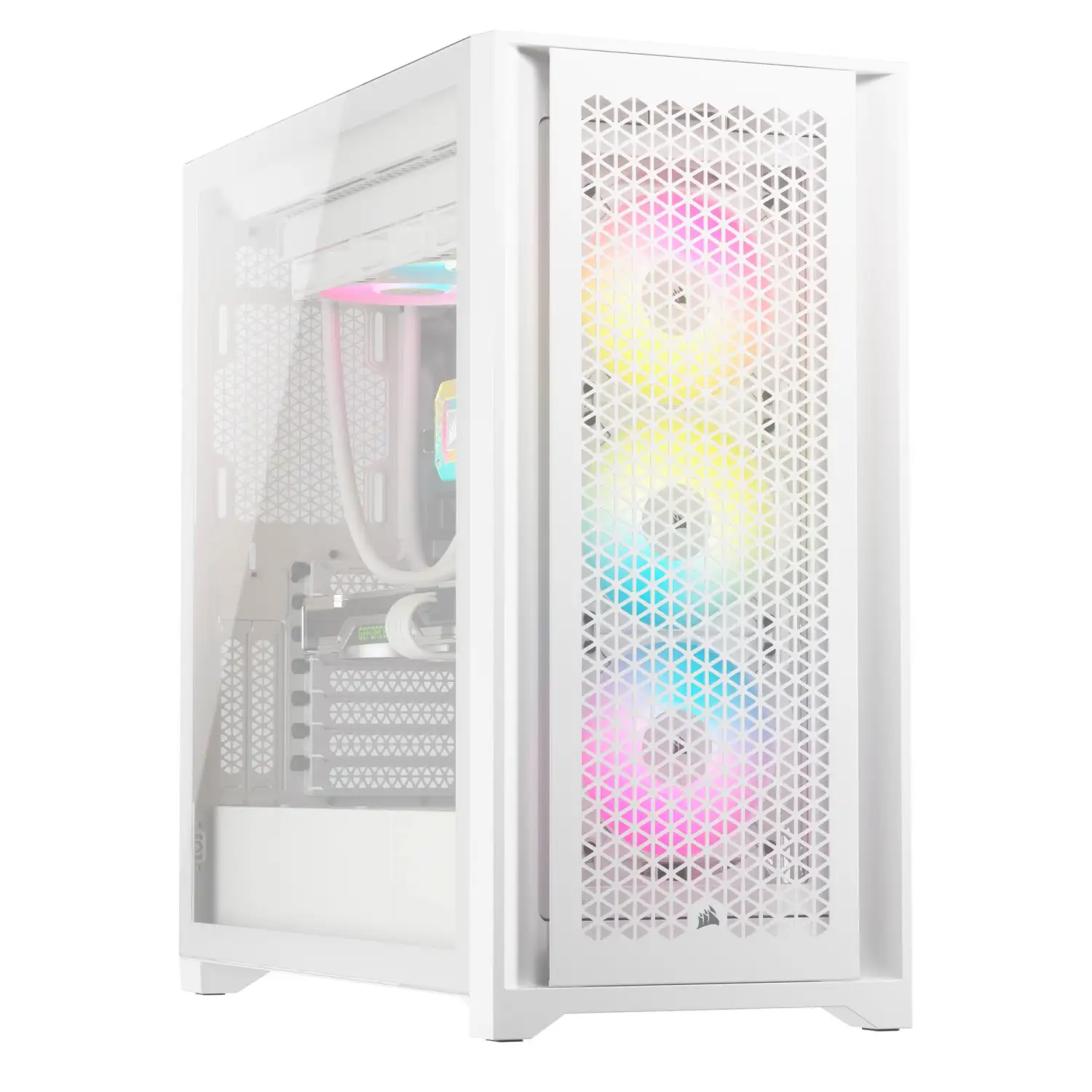 کیس کورسیر مدل iCUE 5000D RGB AIRFLOW WHITE-6