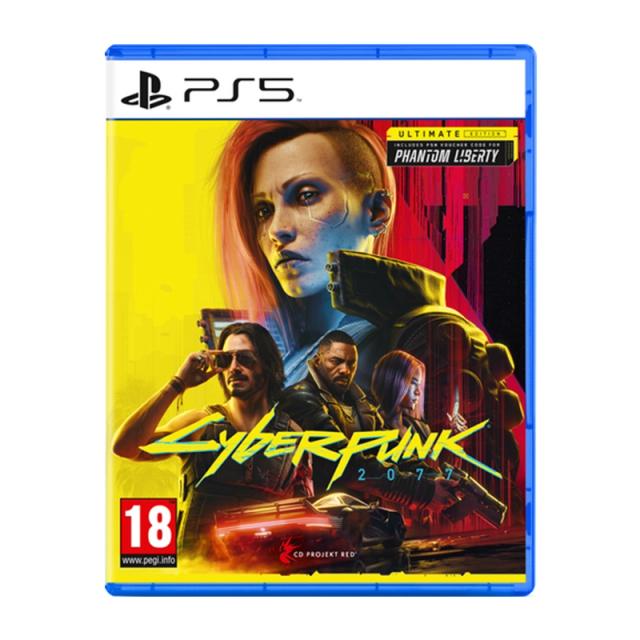 دیسک بازی Cyberpunk 2077: Phantom Liberty نسخه Ultimate Edition برای PS5