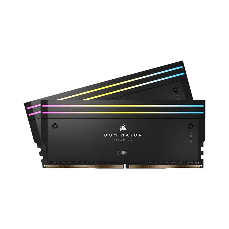 رم کورسیر مدل DOMINATOR TITANIUM 96GB 48x2 7000Mhz CL40-0