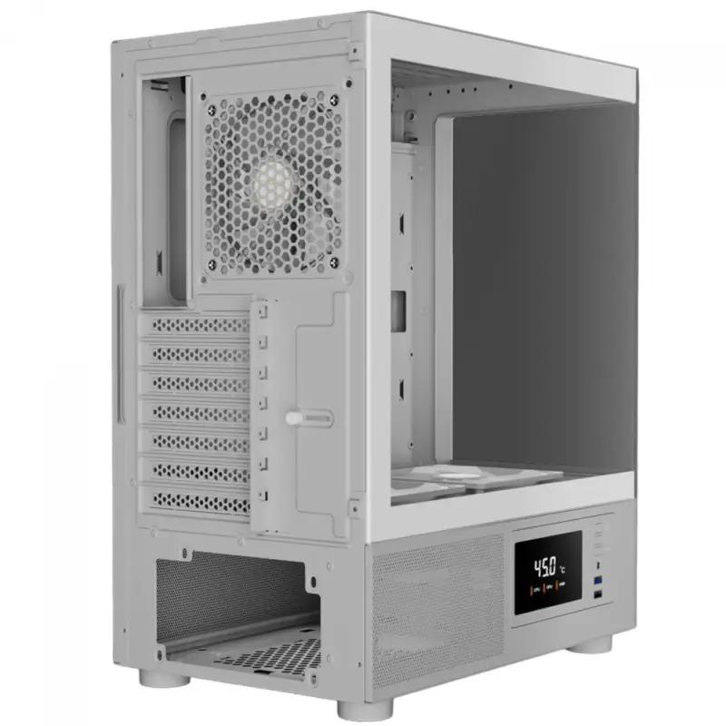 کیس گیم دیاس مدل ATLAS E2 CG White-4