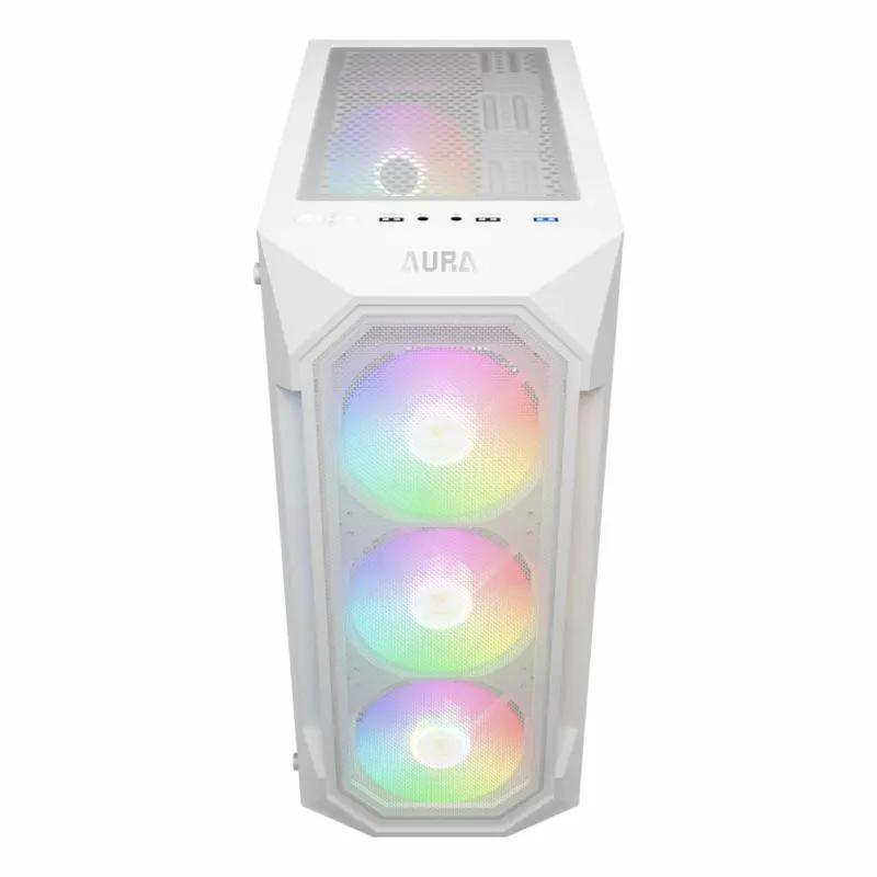 کیس گیم دیاس مدل AURA GC1 ELITE ARGB White-4