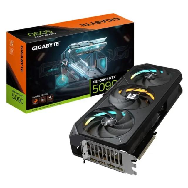 کارت گرافیک گیگابایت مدل GeForce RTX 5090 GAMING OC 32G