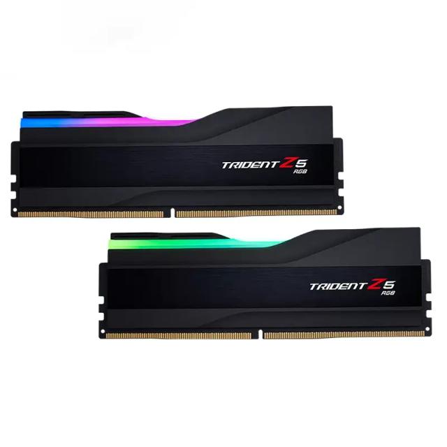 رم جی اسکیل مدل Trident Z5 RGB Black DDR5 32GB 16GBx2 6800MHz CL34