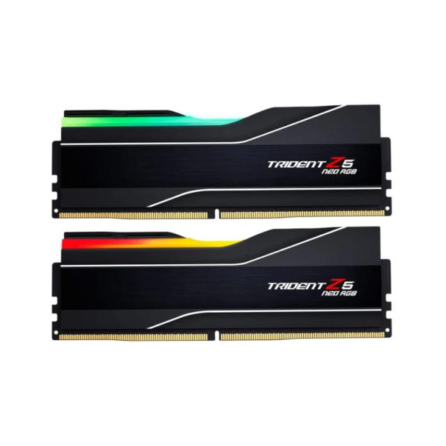 رم جی اسکیل مدل Trident Z5 Neo RGB AMD EXPO 32GB (2x16GB) DDR5 6000MT/s CL30 Black