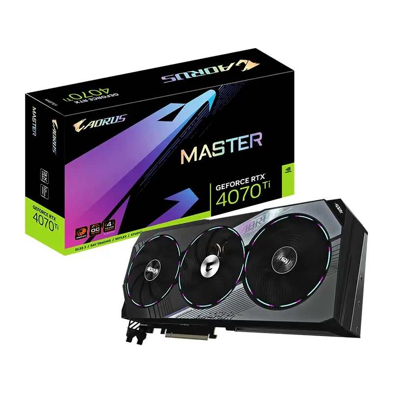کارت گرافیک آئورس مدل RTX 4070 Ti MASTER 12GB