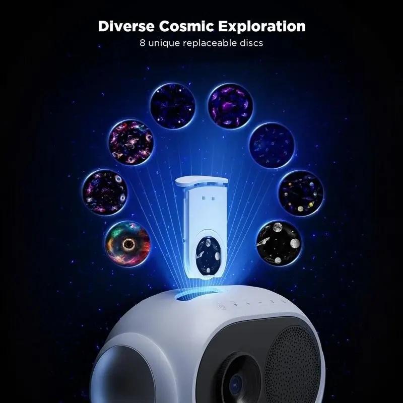 پروژکتور هوشمند کهکشانی گووی مدل Galaxy Light Projector Pro H6092-4