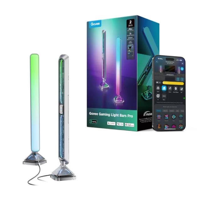 چراغ رومیزی هوشمند گیمینگ گووی مدل Gaming Light Bars Pro H8048
