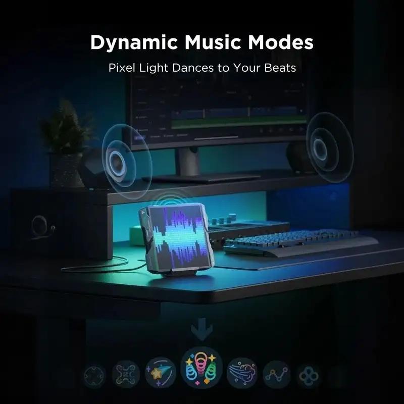 چراغ پیکسلی هوشمند گووی مدل Gaming Pixel Light H8630-2
