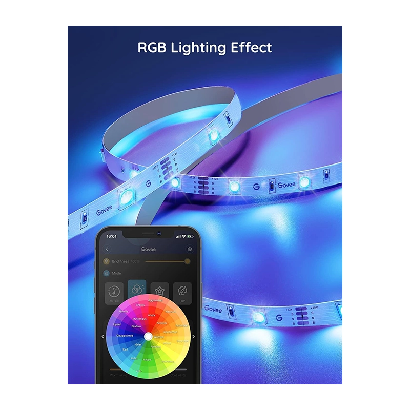 ریسه هوشمند گووی مدل  LED Strip 5M Alexa Smart RGB WiFi H615A-3