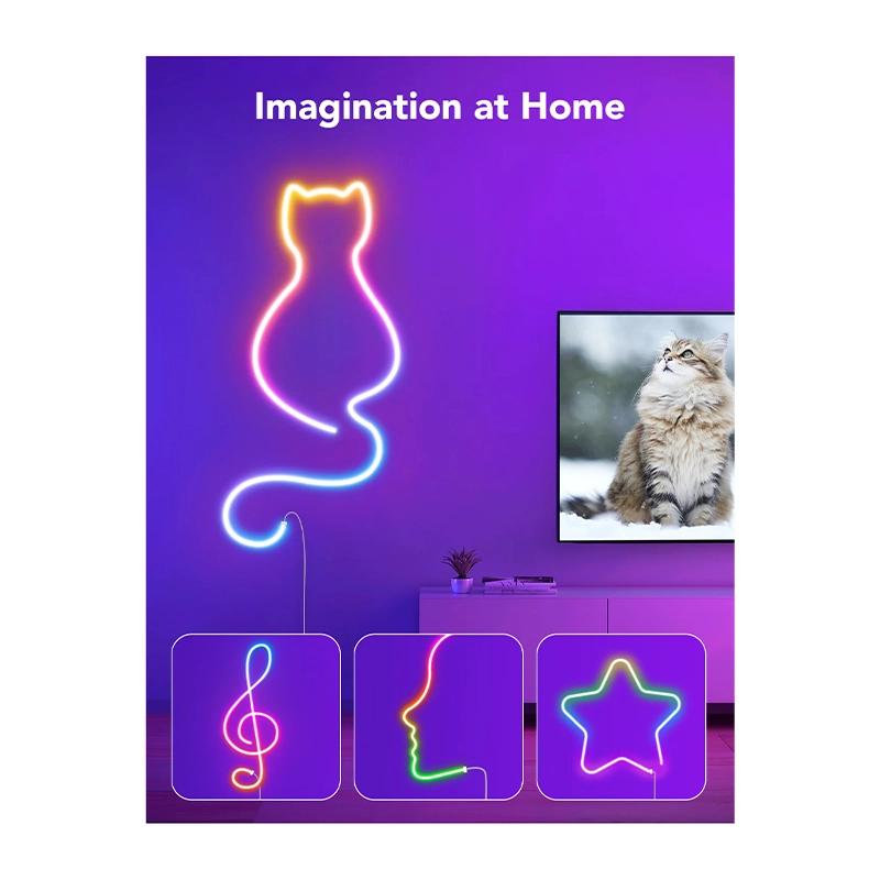 ریسه هوشمند 3 متری گووی مدل Neon LED Strip Light H61A0-1