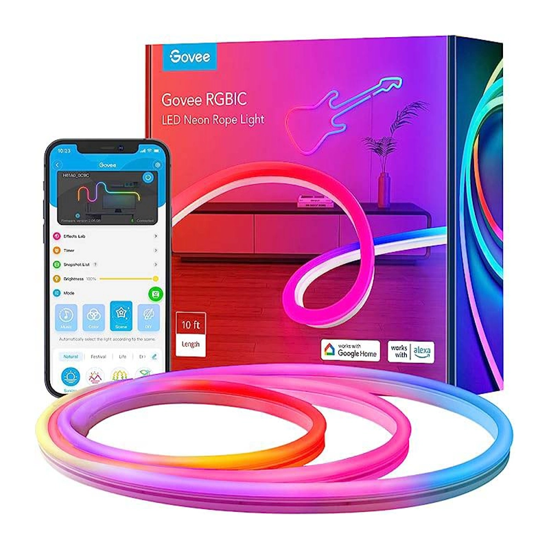 ریسه هوشمند 3 متری گووی مدل Neon LED Strip Light H61A0-4