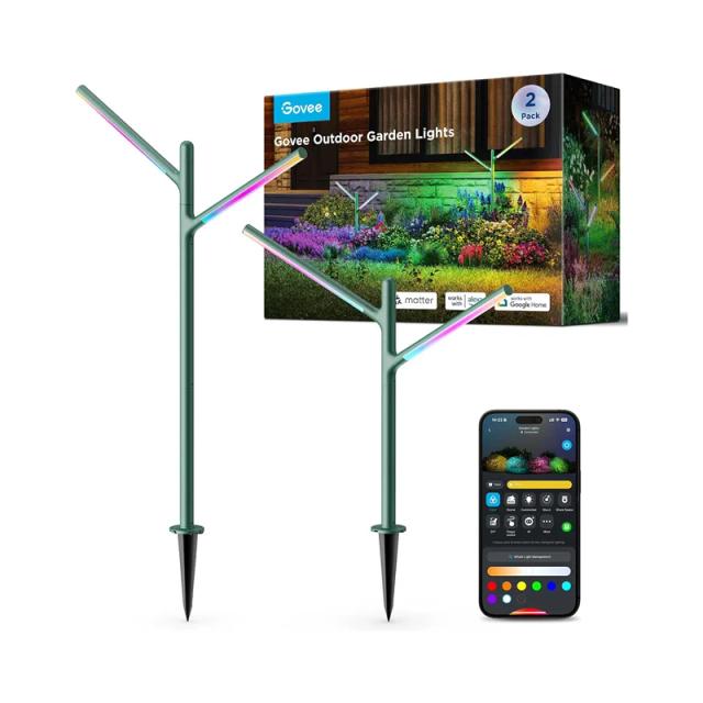 چراغ‌ هوشمند فضای باز گووی مدل Outdoor Garden Lights H7086
