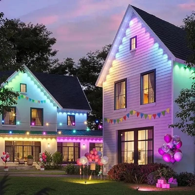 ریسه هوشمند فضای باز 30 متری گووی مدل Permanent Outdoor Lights 2 H705E-2