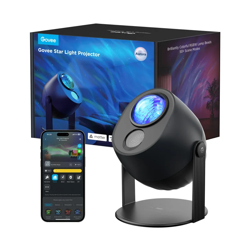 پروژکتور هوشمند کهکشانی گووی مدل Star Light Projector H6093