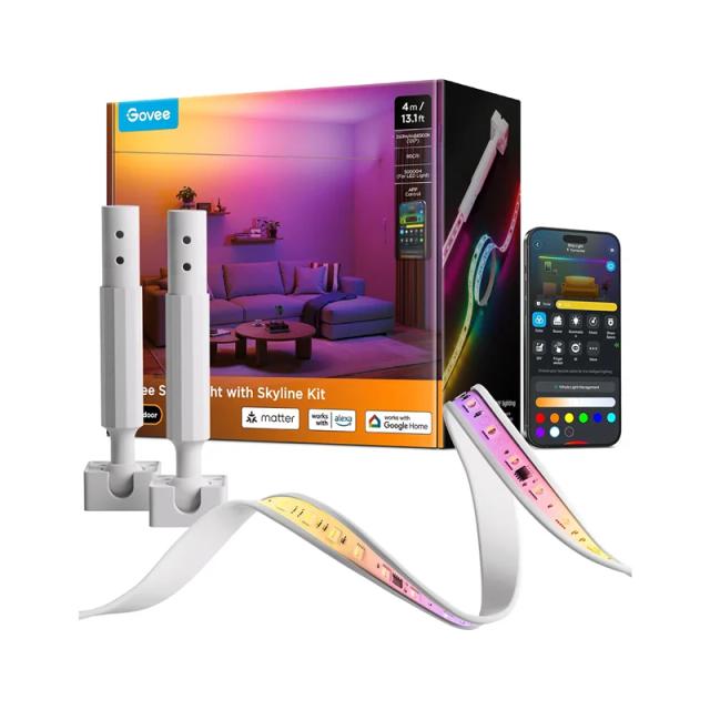ریسه هوشمند 4 متری به همراه کیت گووی مدل Strip Light with Skyline Kit H61B8