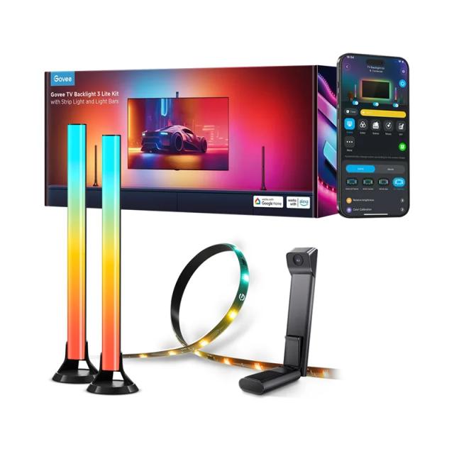 ریسه روشنایی هوشمند گووی 55-65 اینچ مدل TV Backlight 3 Lite Kit H605A